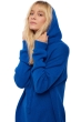 Yak ladies zip hood veria intense blue l