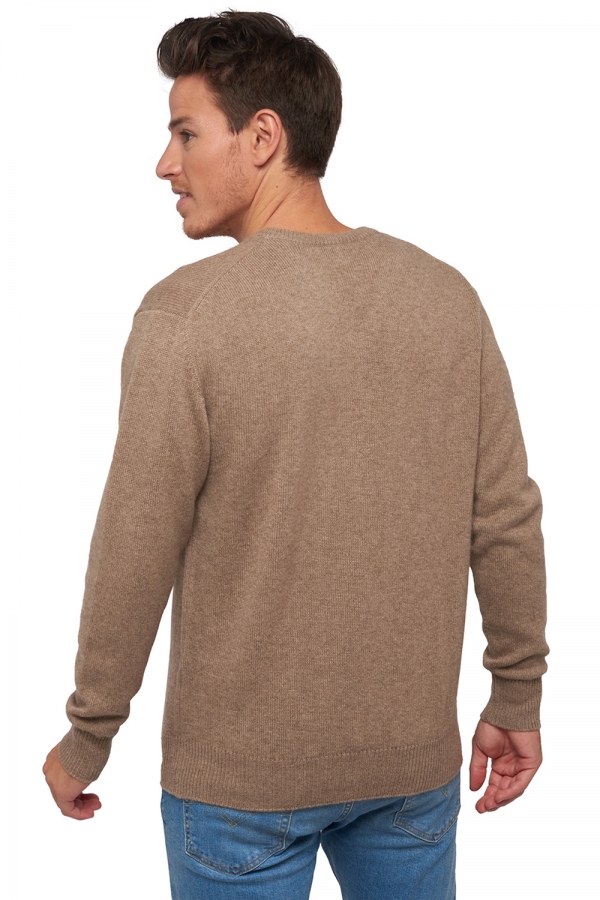  men chunky sweater natural poppy 4f natural brown 3xl