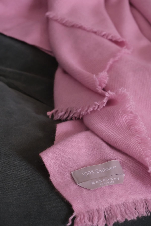 Cashmere accessories cocooning toodoo plain l 220 x 220 blushing bride 220x220cm