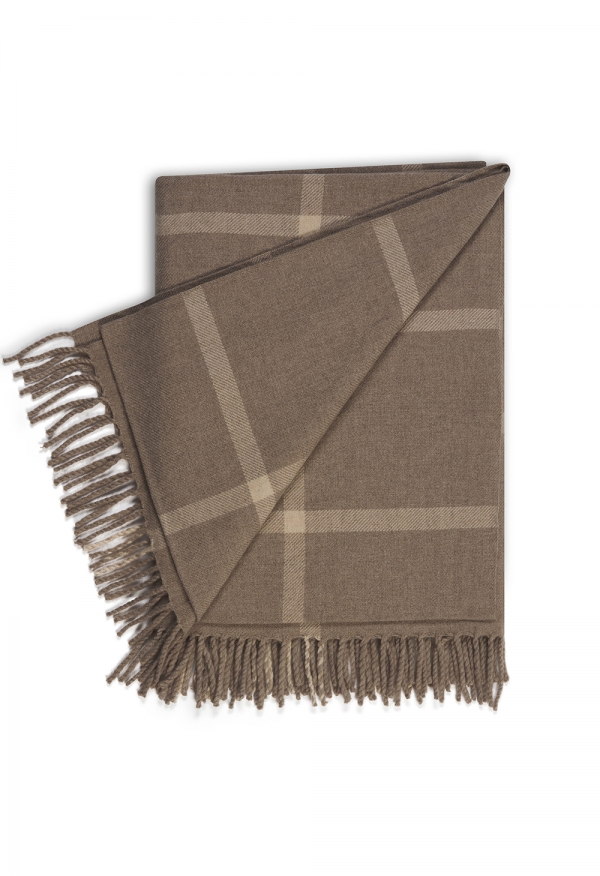 Cashmere accessories exclusive altay 150 x 190 natural brown natural beige 150 x 190 cm