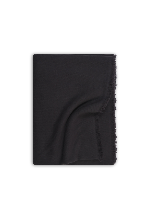 Cashmere accessories exclusive toodoo plain s 140 x 200 carbon 140 x 200 cm