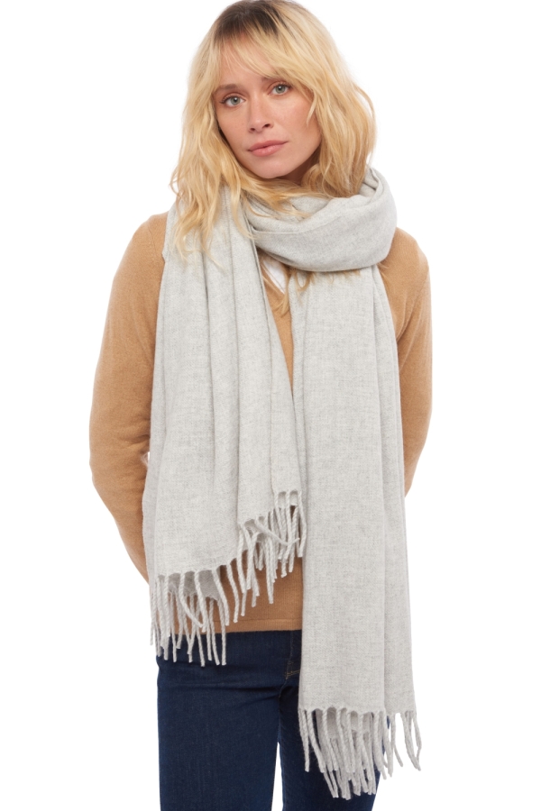 Cashmere accessories scarf mufflers niry flanelle chine 200x90cm