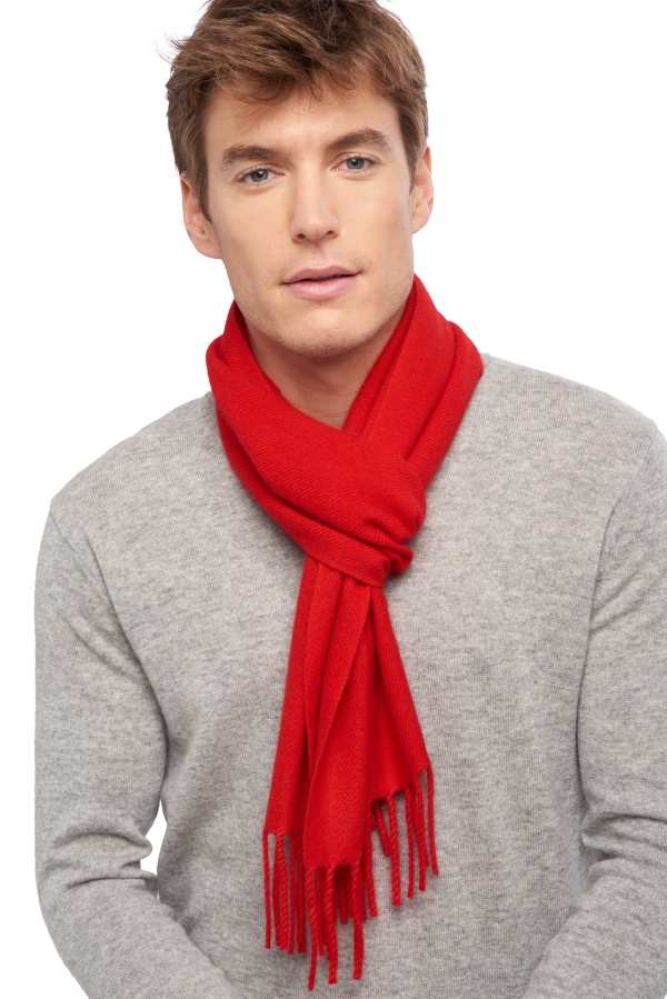 Cashmere accessories scarf mufflers zak170 flashing red 170 x 25 cm
