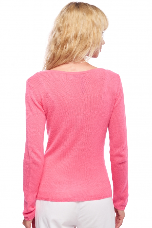 Cashmere ladies basic sweaters at low prices caleen blushing xl