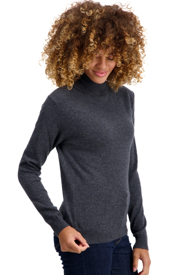 Cashmere ladies basic sweaters at low prices tale first grey melange s
