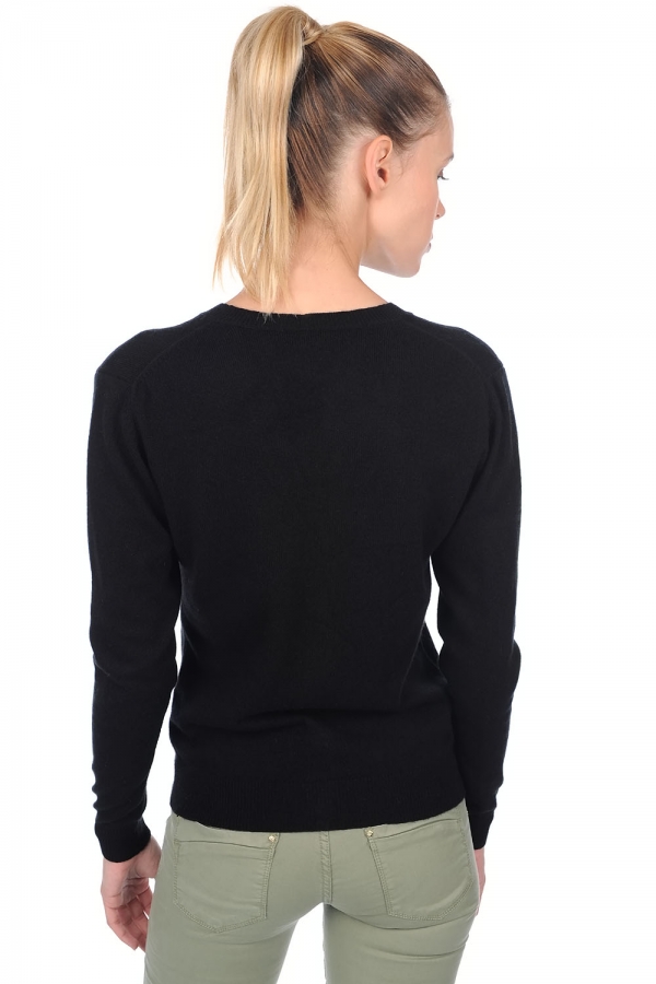 Cashmere ladies basic sweaters at low prices taline first black 2xl