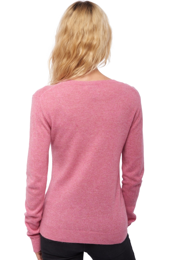 Cashmere ladies basic sweaters at low prices thalia first carnation pink 2xl
