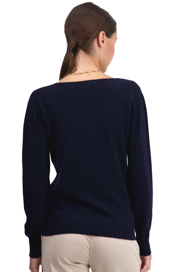 Cashmere ladies basic sweaters at low prices trieste first dress blue s