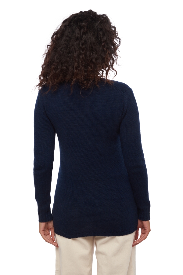 Cashmere ladies chunky sweater vanessa dress blue 2xl