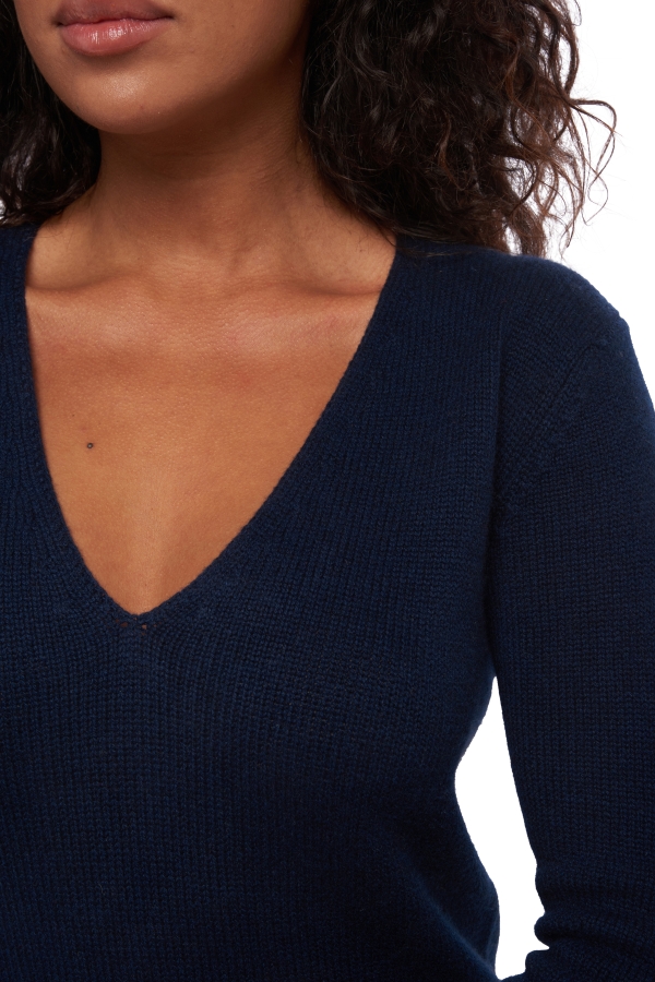 Cashmere ladies chunky sweater vanessa dress blue s