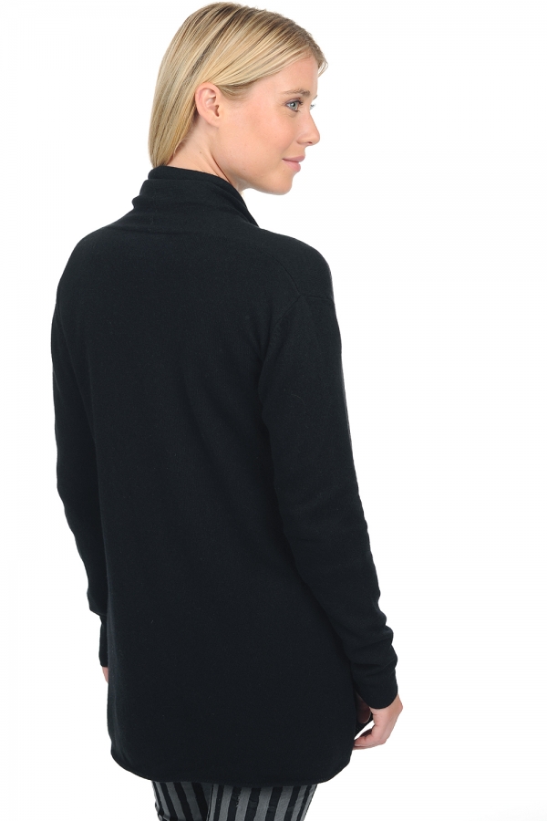 Cashmere ladies dresses coats pucci premium black xl