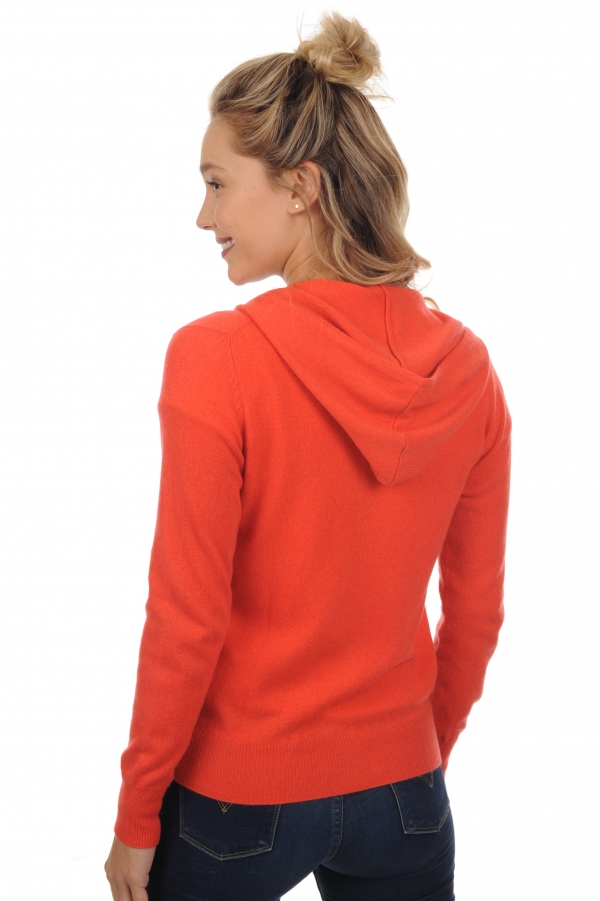 Cashmere ladies louanne coral xs