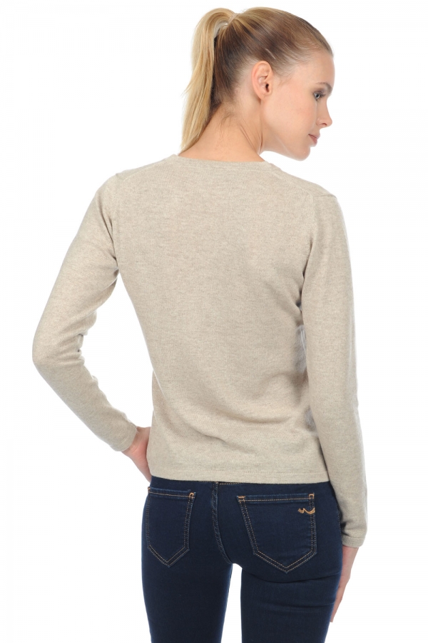 Cashmere ladies premium sweaters emma premium pema natural 2xl
