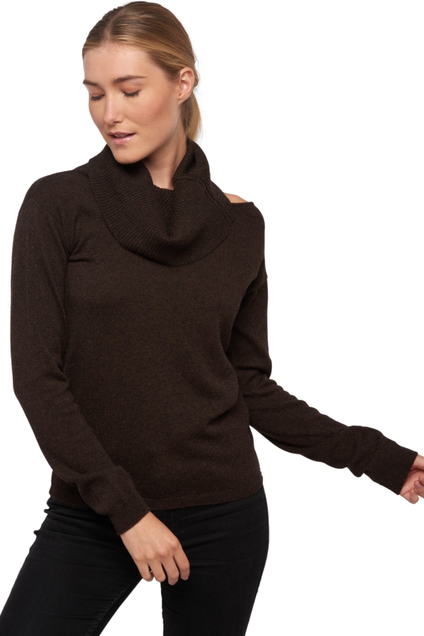 Cashmere ladies roll neck wyoming compost s