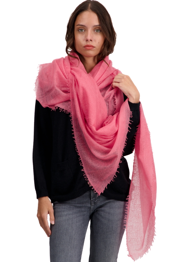 Cashmere ladies scarves mufflers tonka sorbet 200 cm x 120 cm