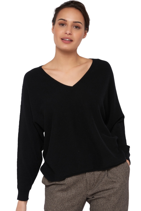 Cashmere ladies spring summer collection ushuaia black m