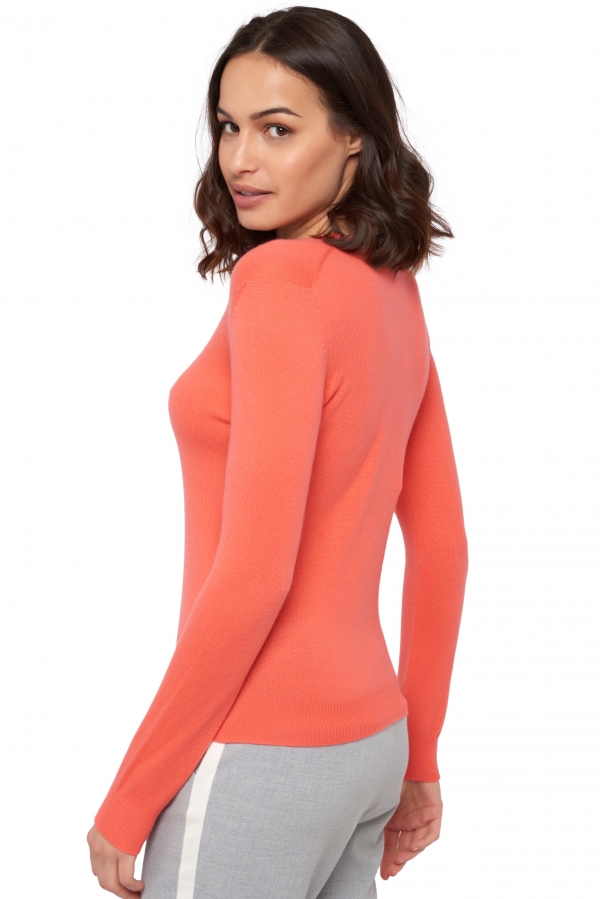Cashmere ladies timeless classics faustine coral xl