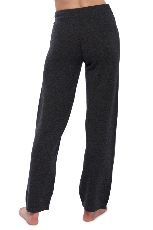Cashmere ladies trousers leggings malice charcoal marl m