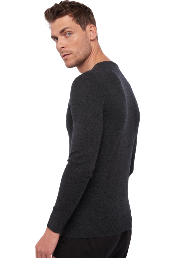 Cashmere men basic sweaters at low prices tao first dark grey s