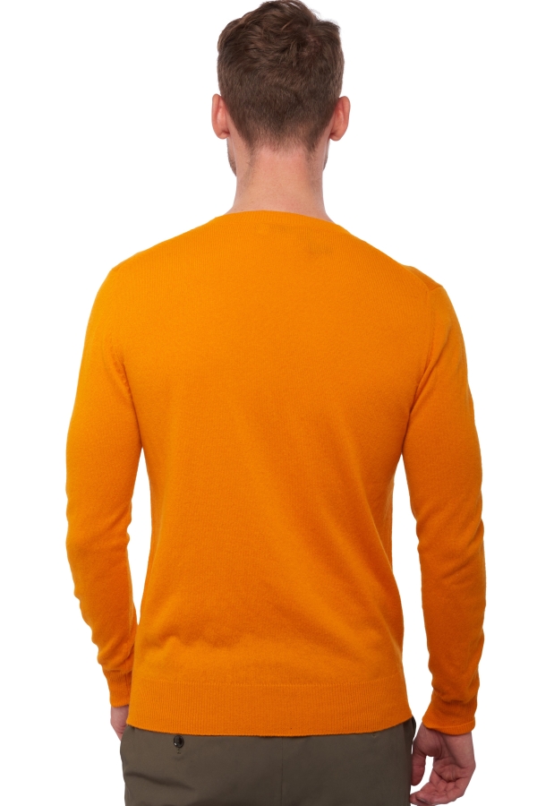 Cashmere men basic sweaters at low prices tao first orange m