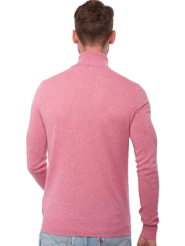 Cashmere men basic sweaters at low prices tarry first carnation pink xl