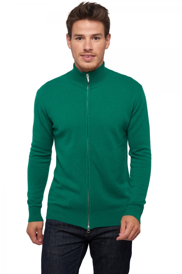 Cashmere men basic sweaters at low prices thobias first green grass l