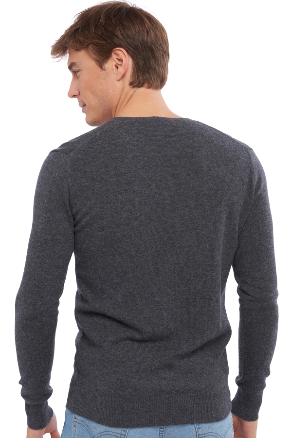 Cashmere men basic sweaters at low prices tor first dark grey l