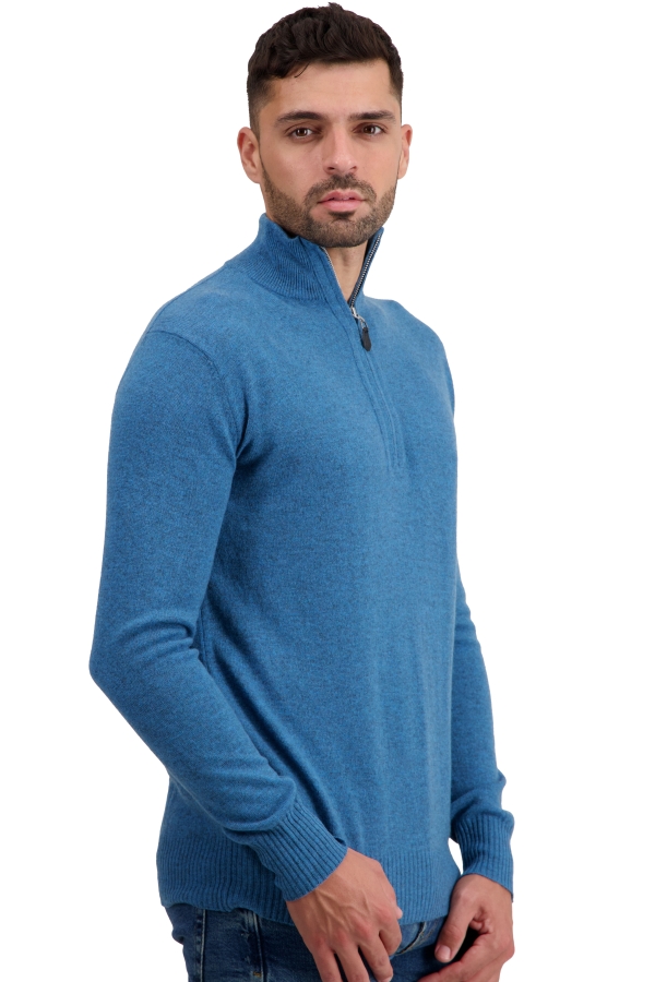 Cashmere men basic sweaters at low prices toulon first manor blue s