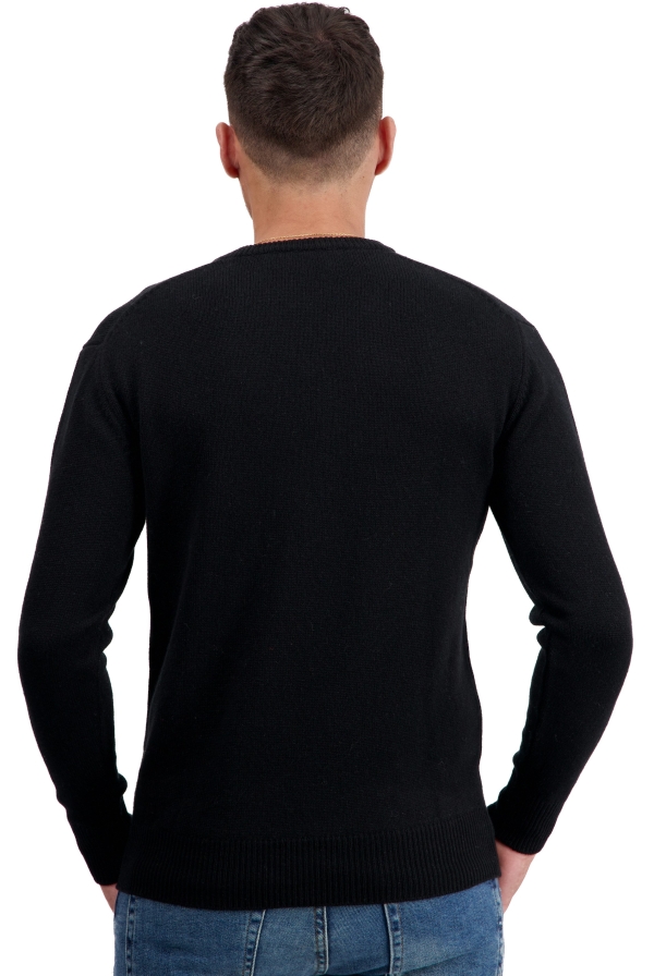 Cashmere men basic sweaters at low prices tour first black 3xl
