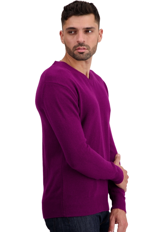 Cashmere men basic sweaters at low prices tour first rich claret 3xl