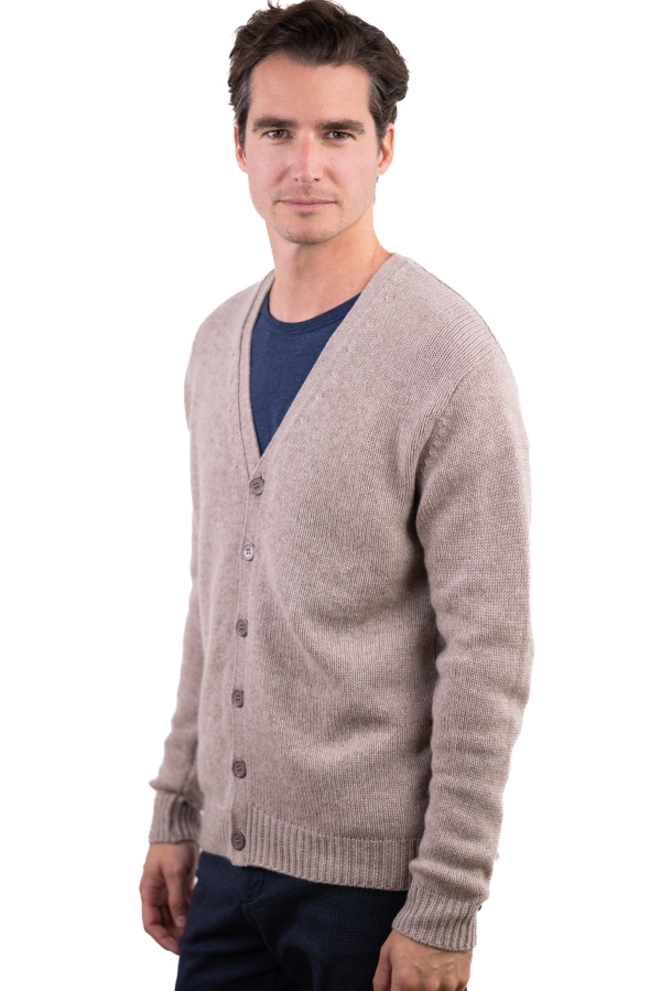 Cashmere men chunky sweater aden toast l