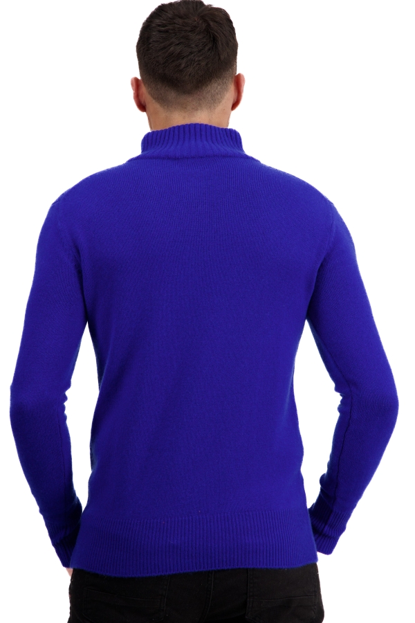 Cashmere men chunky sweater donovan bleu regata 2xl