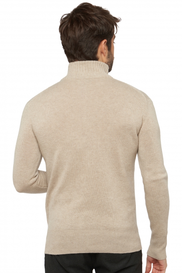 Cashmere men chunky sweater donovan premium pema natural m