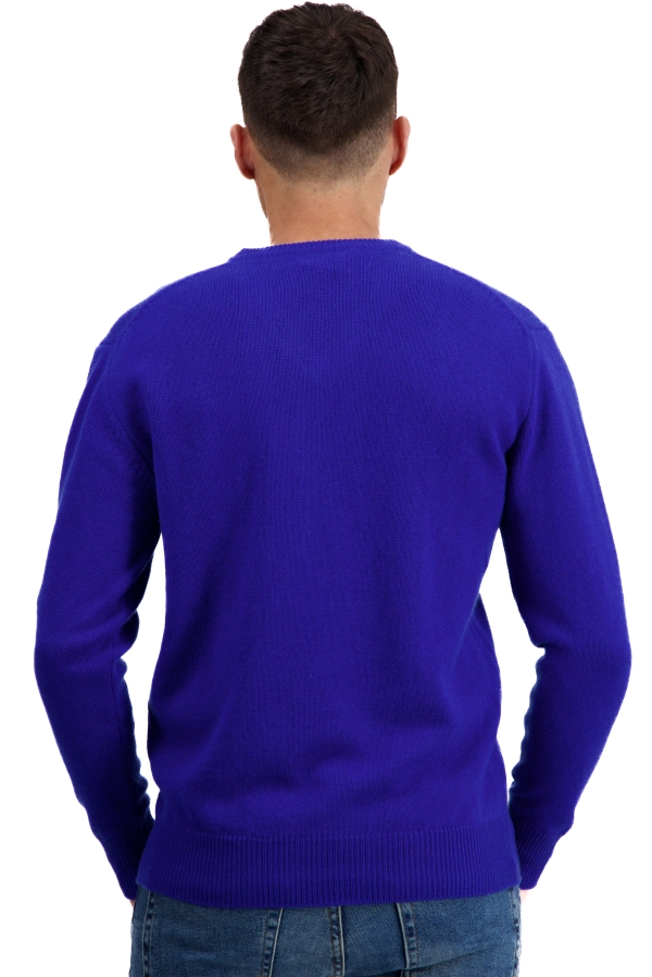 Cashmere men chunky sweater hippolyte 4f bleu regata l