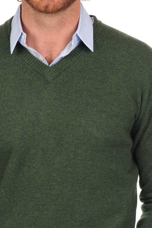 Cashmere men chunky sweater hippolyte 4f cedar 3xl
