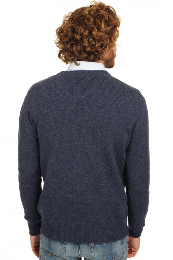 Cashmere men chunky sweater hippolyte 4f indigo xl