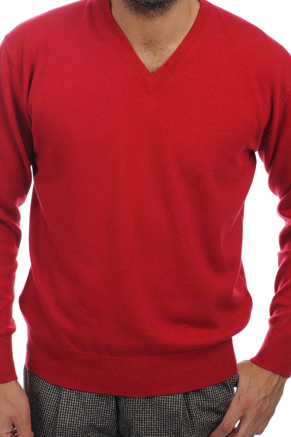Cashmere men hippolyte blood red xs