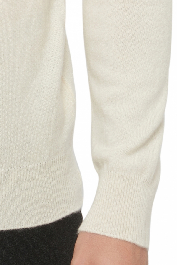 Cashmere men polo style sweaters alexandre premium tenzin natural 4xl