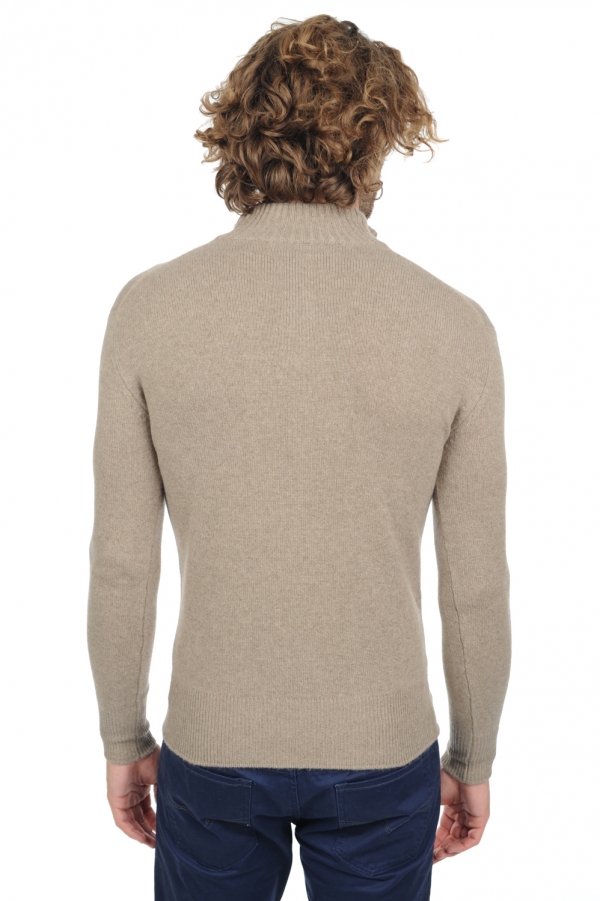 Cashmere men polo style sweaters donovan premium dolma natural s