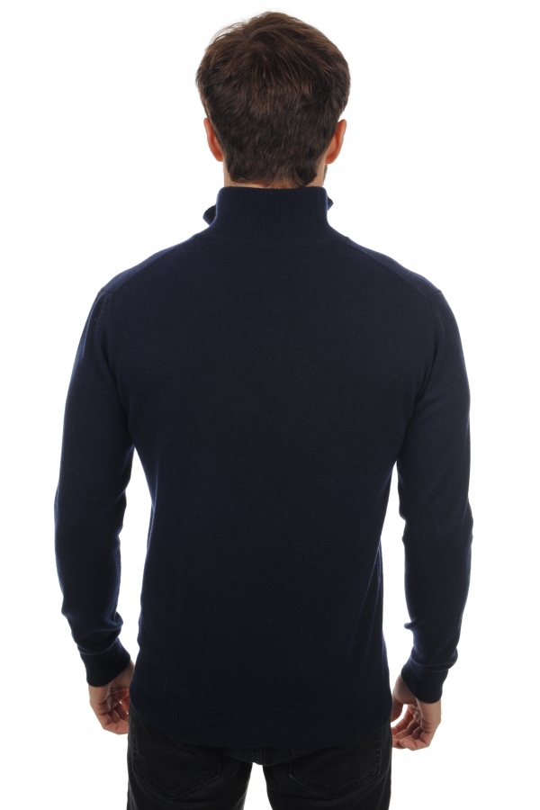 Cashmere men polo style sweaters gauvain dress blue lapis blue xs