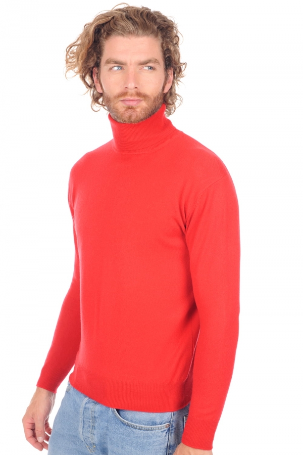 Cashmere men premium sweaters edgar premium tango red m