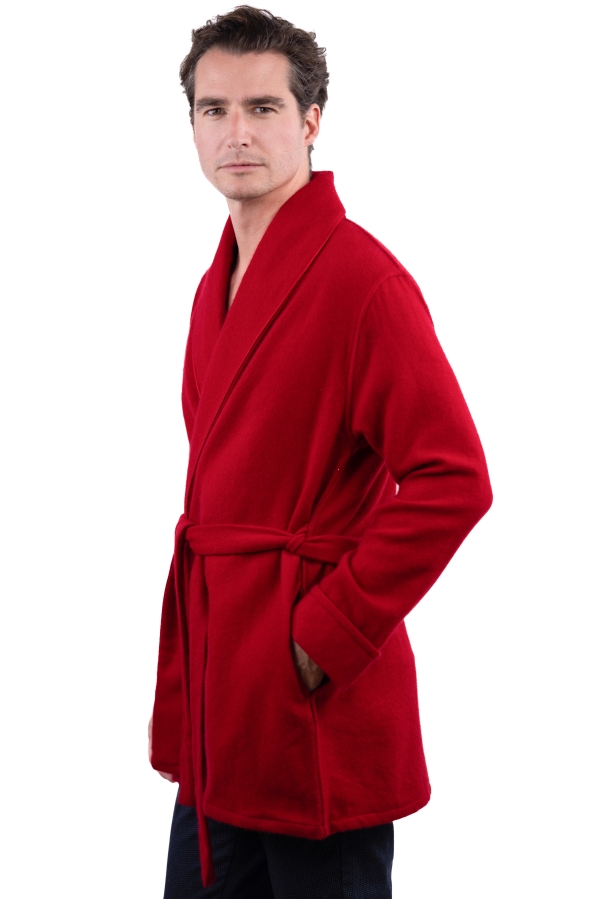 Cashmere men pyjamas mylord blood red s1
