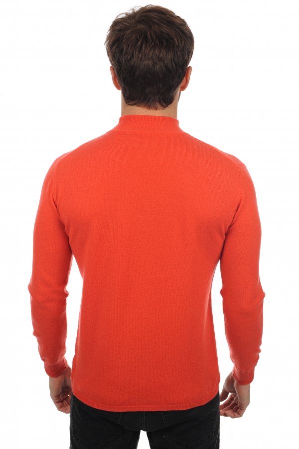 Cashmere men roll neck frederic coral xl