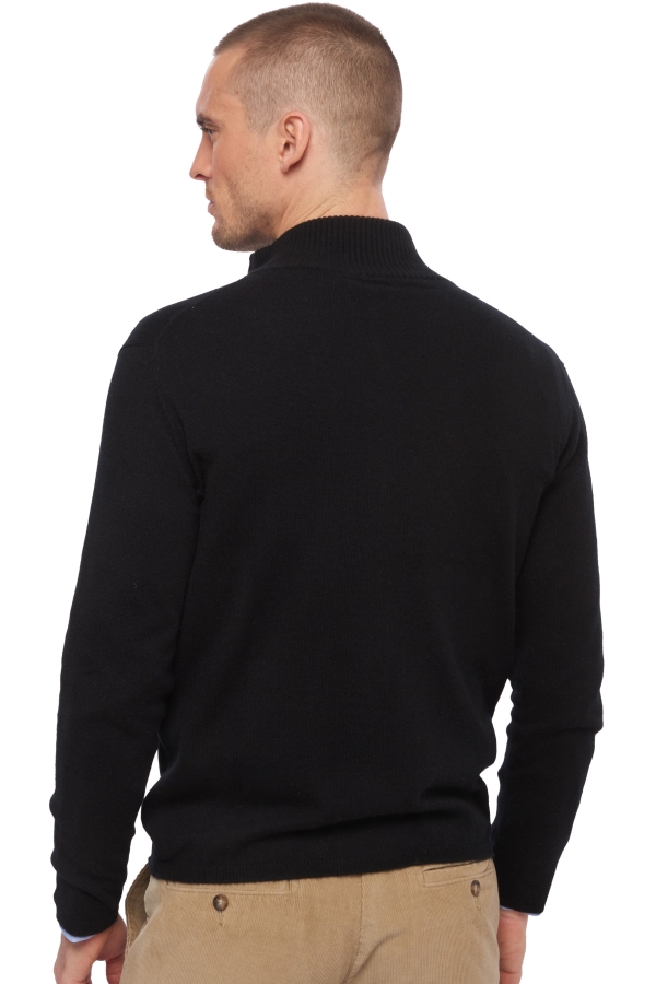 Cashmere men waistcoat sleeveless sweaters elton black s