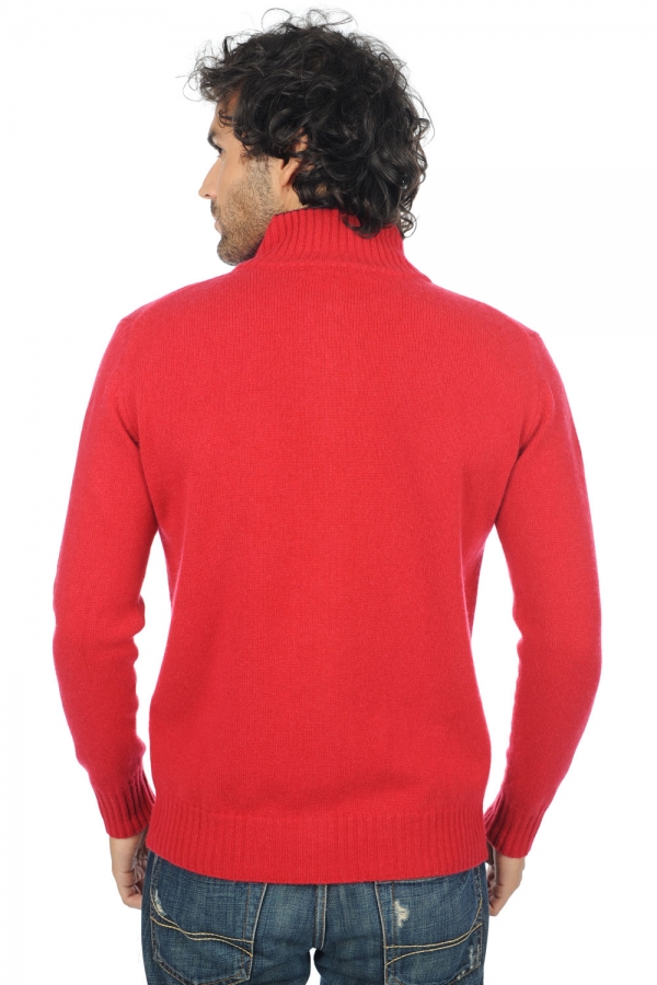 Cashmere men waistcoat sleeveless sweaters maxime blood red dress blue 2xl