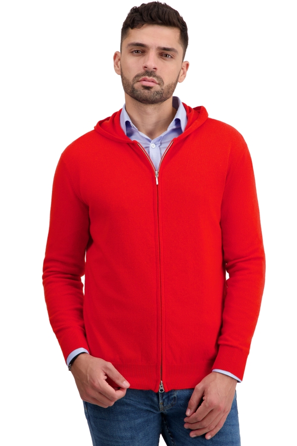 Cashmere men waistcoat sleeveless sweaters taboo first tomato m