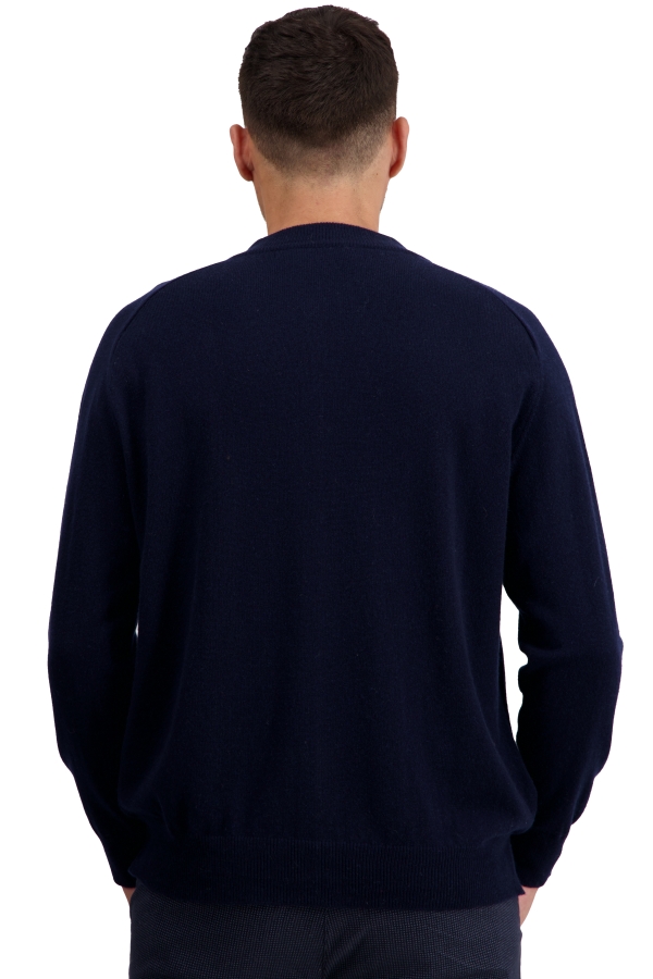 Cashmere men waistcoat sleeveless sweaters tajmahal dress blue m