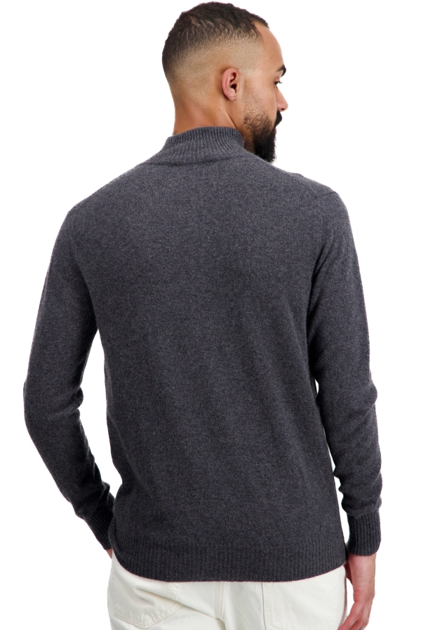 Cashmere men waistcoat sleeveless sweaters thobias first grey melange l