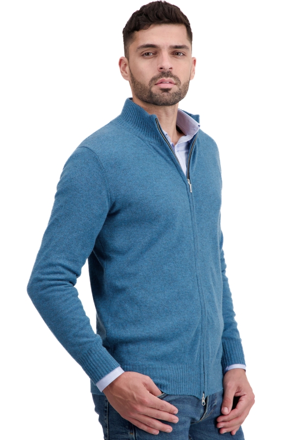 Cashmere men waistcoat sleeveless sweaters thobias first manor blue s