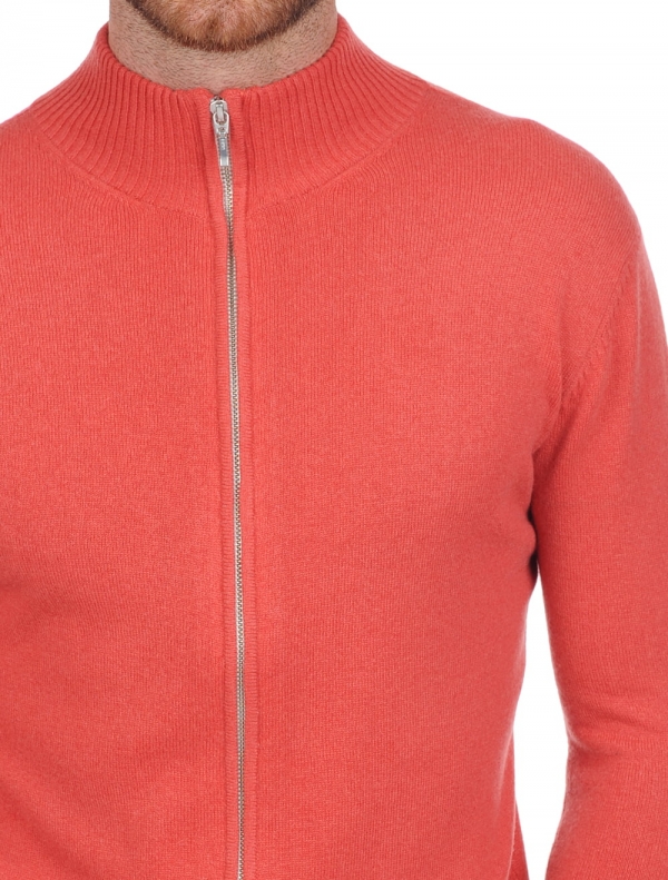 Cashmere men waistcoat sleeveless sweaters thobias first quite coral m